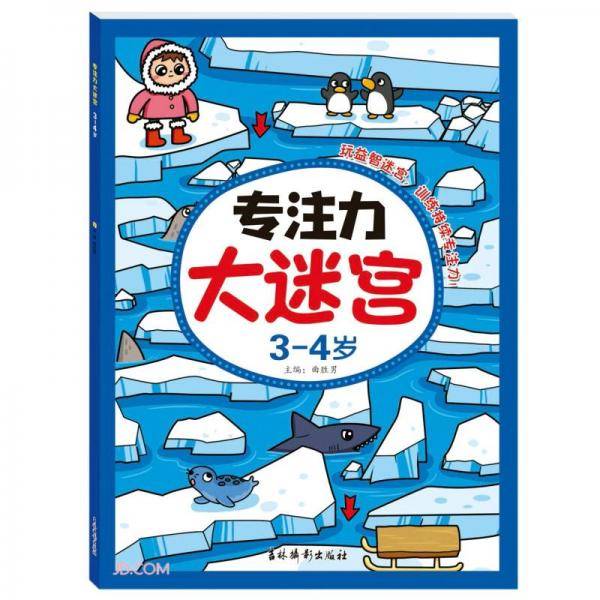 专注力大迷宫(3-4岁)