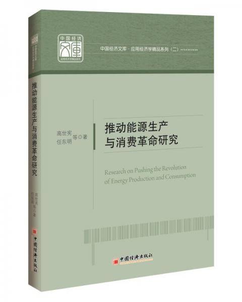 中国经济文库・应用经济学精品系列（二）：推动能源生产和消费革命研究