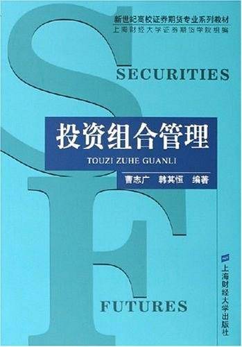 投资组合管理——新世纪高校证券期货专业系列教材