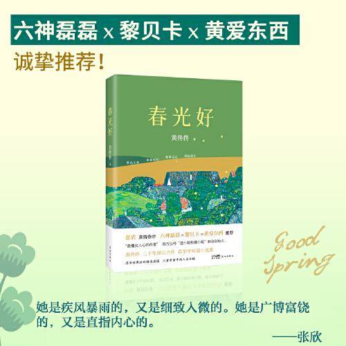 春光好 （“最懂女人心的作者” 百万公号“蓝小姐和黄小姐”联合创始人黄佟佟 首部中短篇小说集 张欣作序  六神磊磊 × 黎贝卡 × 黄爱东西  推荐）