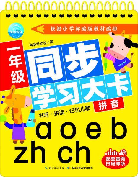 一年级同步学习大卡：拼音