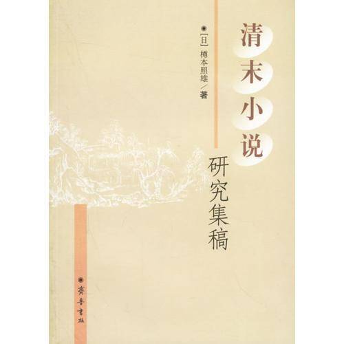 清末小说研究集稿