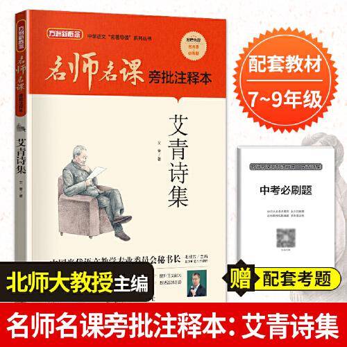 名师名课旁批注释本 艾青诗集