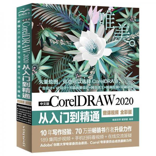 中文版CorelDRAW 2020从入门到精通（微课视频 全彩版）
