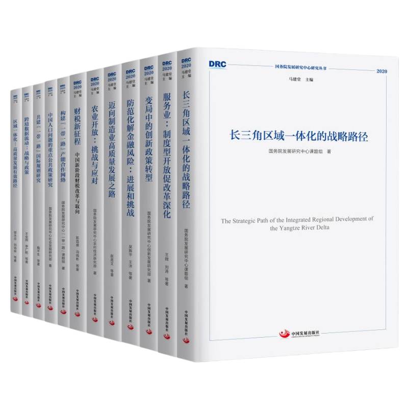 区域一体化：高质量发展有效路径（国务院发展研究中心研究丛书2020）