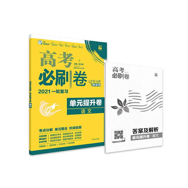 理想树67高考 2019版 高考必刷卷 单元提升卷 语文 高考一轮复习