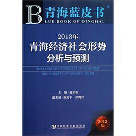 2013年青海经济社会形势分析与预测