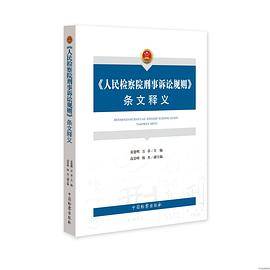 《人民检察院刑事诉讼规则》条文释义