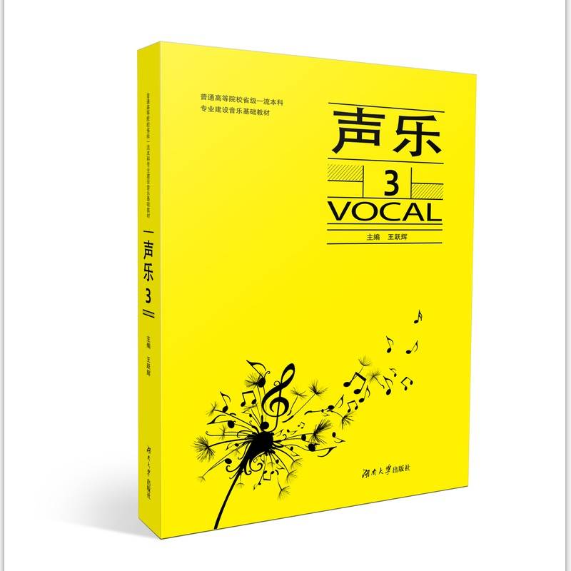 声乐(3普通高等院校省级一流本科专业建设音乐基础教材)