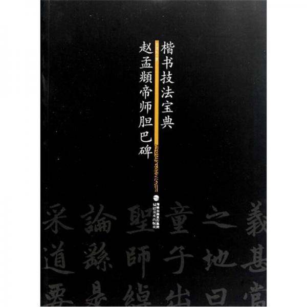 赵孟口帝师胆巴碑-楷书技法宝典