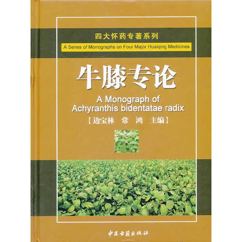 四大怀药专著系列：牛膝专论