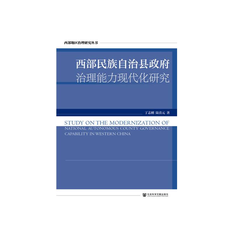 西部民族自治县政府治理能力现代化研究
