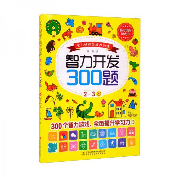 左右脑综合能力训练智力开发300题2-3岁