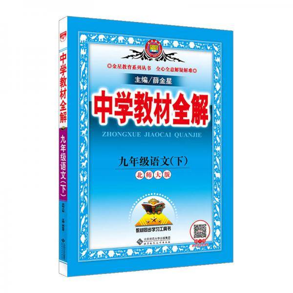 中学教材全解 九年级语文下