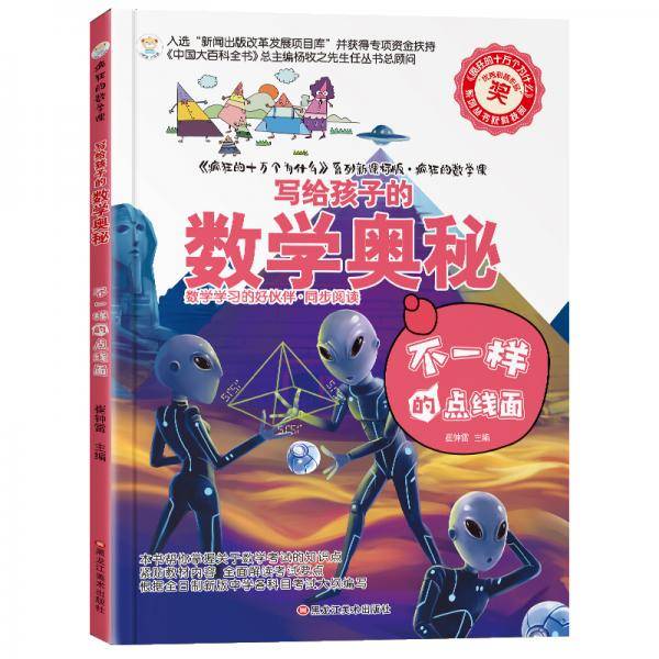 疯狂的数学课 不一样的点线面 6-14岁 彩图科普