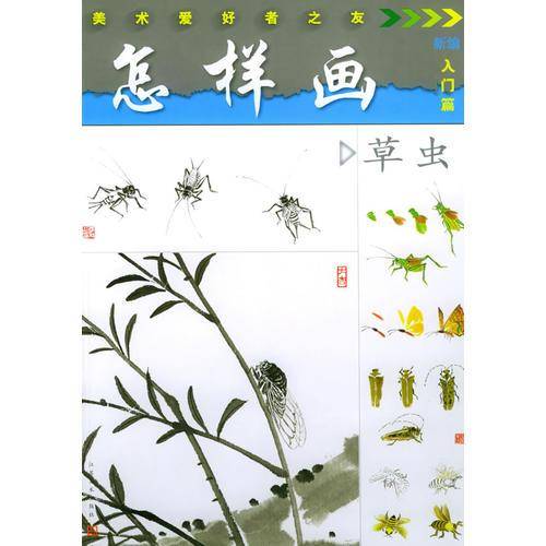 怎样画草虫