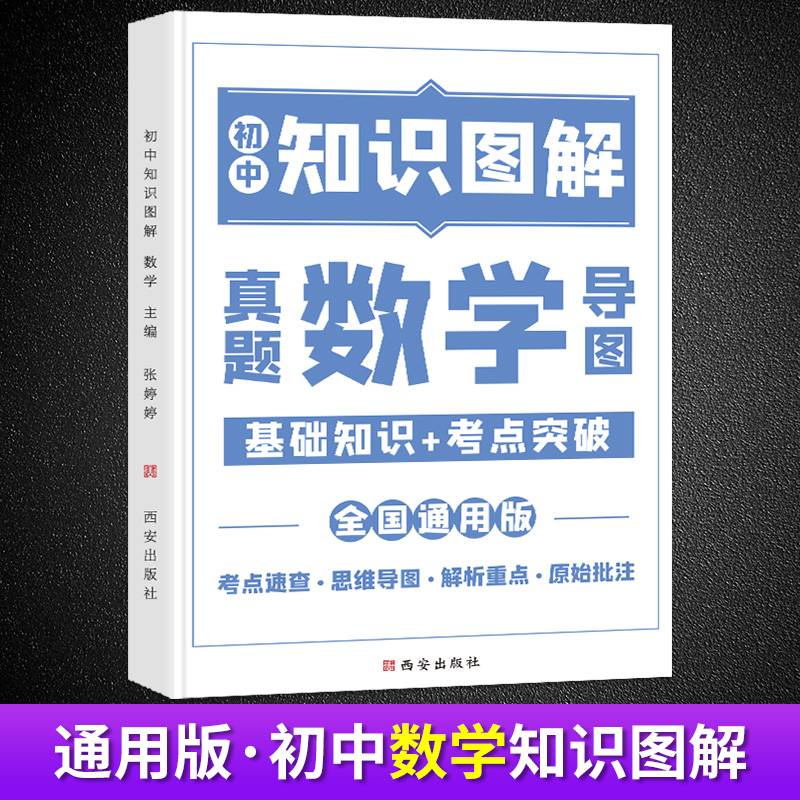 初中数学知识图解七八九年级数学公式定律及考点突破手册