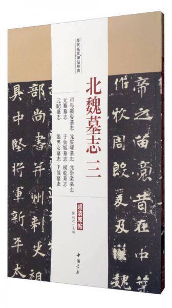 历代名家碑帖经典：北魏墓志三 司马显姿墓志元灵曜墓志元崇业墓志元纂墓志于仙姬墓志杨乾墓志元P墓志等