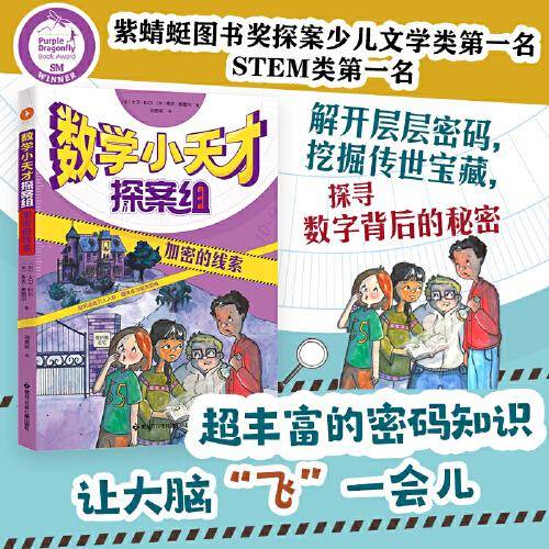数学小天才探案组：加密的线索（解开层层密码，挖掘传世宝藏，探寻数字背后的秘密）
