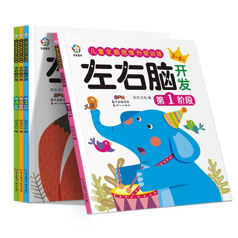 儿童全脑思维升级训练：左右脑开发（第1阶段）