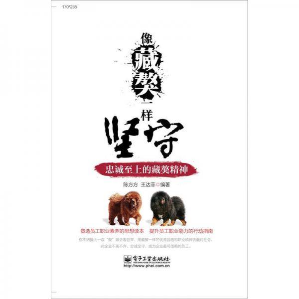 像藏獒一样坚守