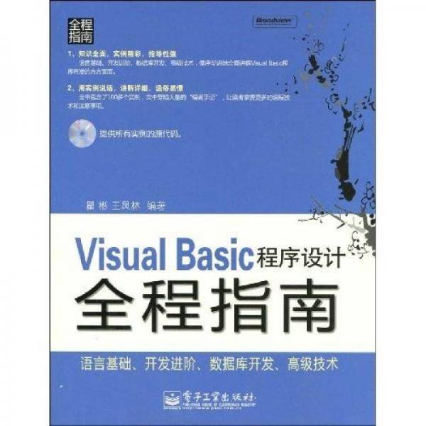 Visual Basic程序设计全程指南