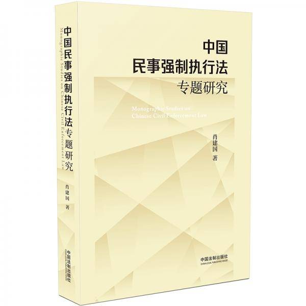 中国民事强制执行法专题研究