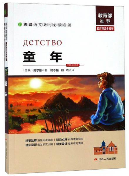 童年（名师导读全解版无障碍阅读）/统编语文教材必读名著