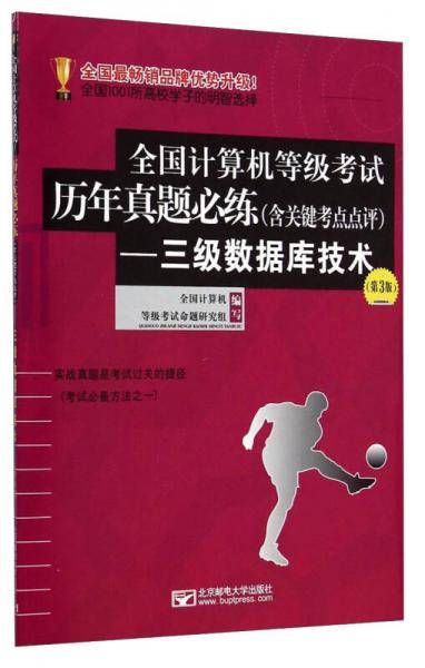 全国计算机等级考试历年真题必练（含关键考点评注）三级数据库技术(第3版）