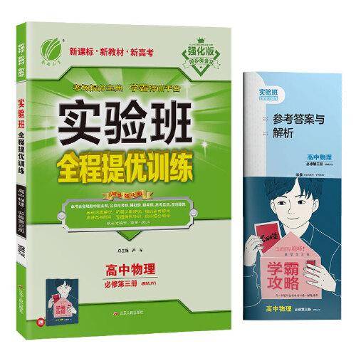 实验班全程提优训练 高中物理必修(第三册) 人教版(配套新教材) 2021学年