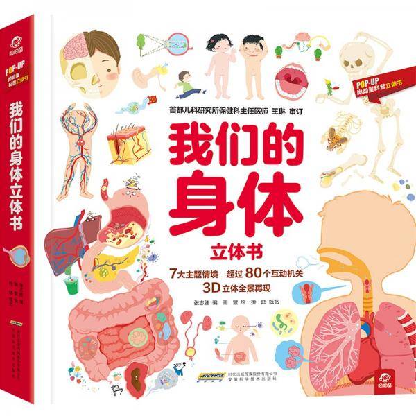呦呦童我们的身体立体书