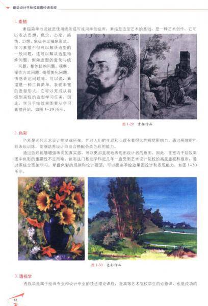 建筑设计手绘效果图快速表现（艺术设计与实践）