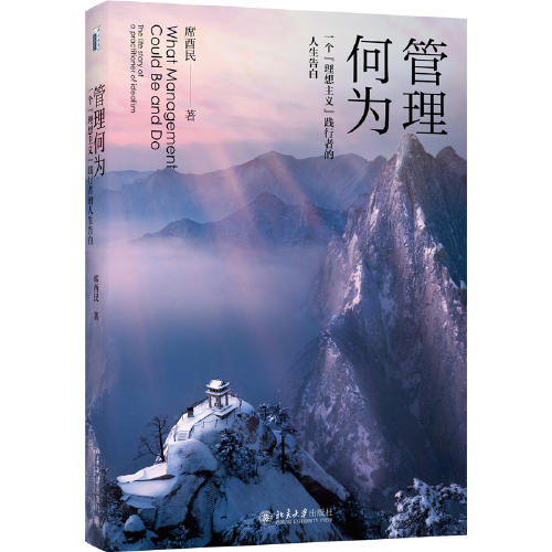 管理何为：一个“理想主义”践行者的人生告白