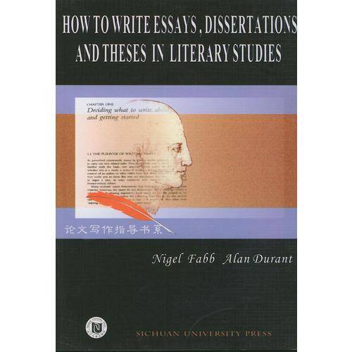 How to Write Essays, Dissertations and Theses in Literary Studies