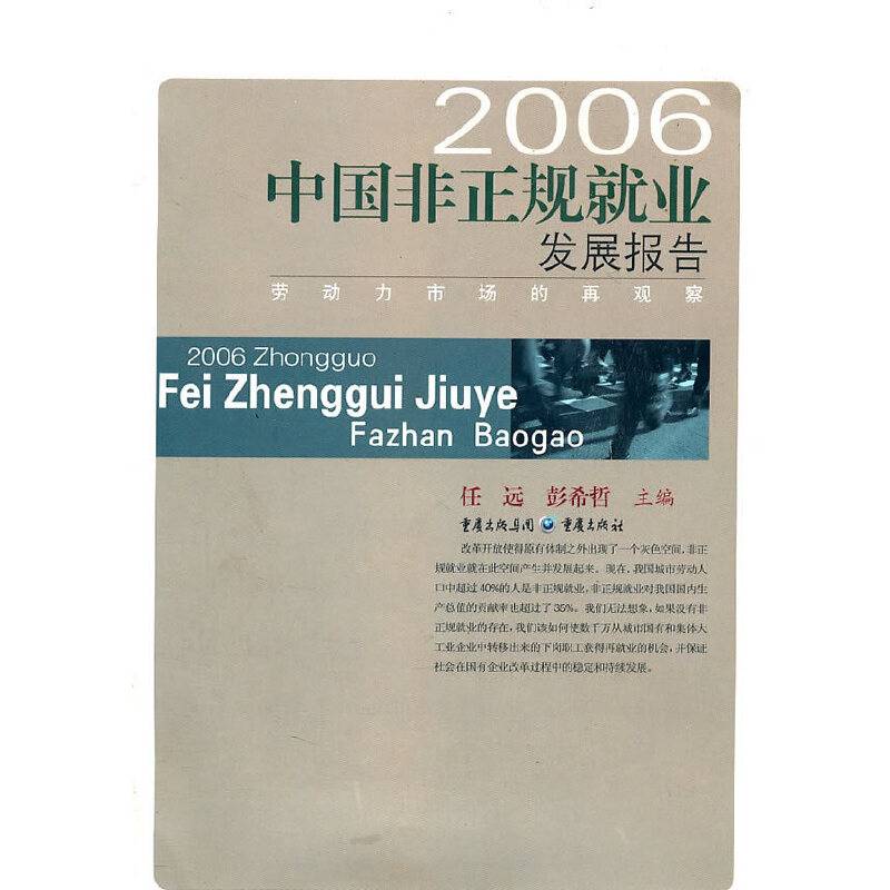 2006中国非正规就业发展报告