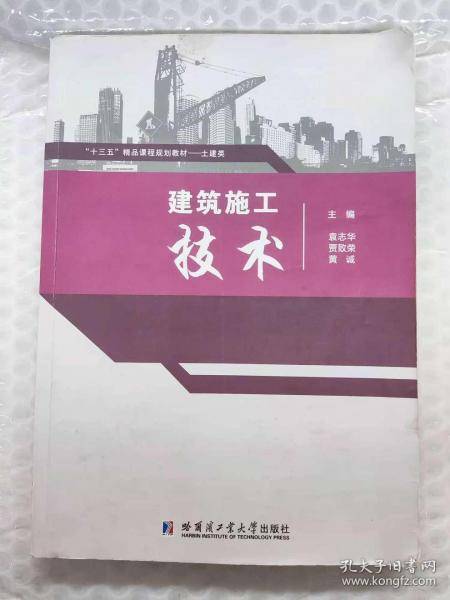 建筑施工技术 袁志华