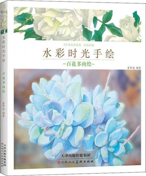 新手绘画入门零基础水粉画教程达人推荐教材：水彩时光手绘套装