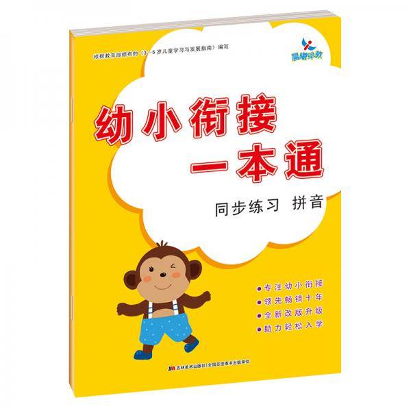 幼小衔接一本通同步练习拼音