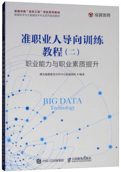准职业人导向训练教程（二）职业能力与职业素质提升/数据科学与大数据技术专业系列规划教材