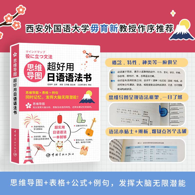 思维导图超好用日语语法书