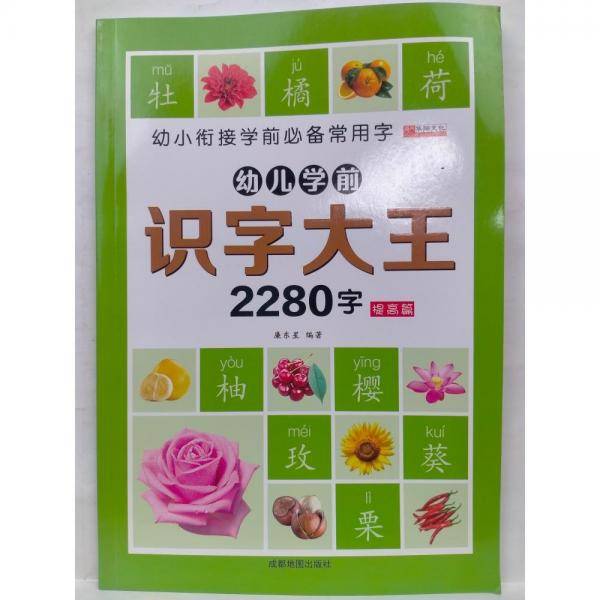 幼儿学前识字大王2280字-提高篇 带塑封