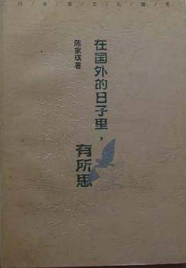 在国外的日子里，有所思