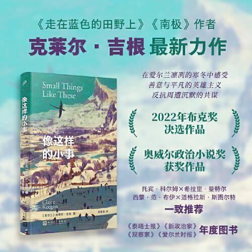 像这样的小事（《南极》《走在蓝色田野上》作者全新力作，入围2022年布克奖短名单，爱尔兰凛冽寒冬中感受善意与平凡的英雄主义）