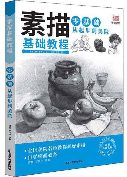 素描基础教程：零基础从起步到美院