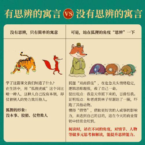 中国寓言里的思辨课