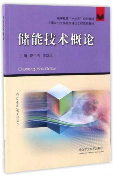 储能技术概论/高等教育“十三五”规划教材