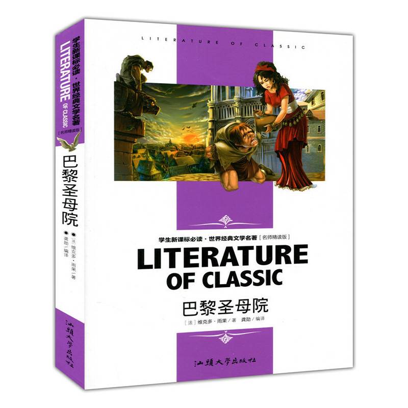巴黎圣母院 中小学生课外阅读・世界经典文学名著必读故事书 名师精读版