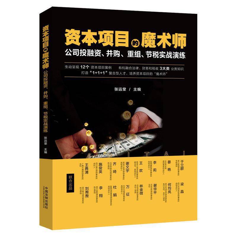 资本项目的魔术师:公司投融资、并购、重组、节税实战演练
