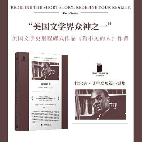 海米的公牛（美国文学史里程碑式作品《看不见的人》作者、重要的非洲裔作家拉尔夫·艾里森短篇小说代表作！其中七篇生前从未发表！）
