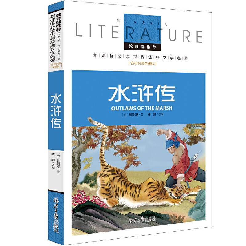 水浒传 推荐必读 世界经典文学名著 名校名师全解版